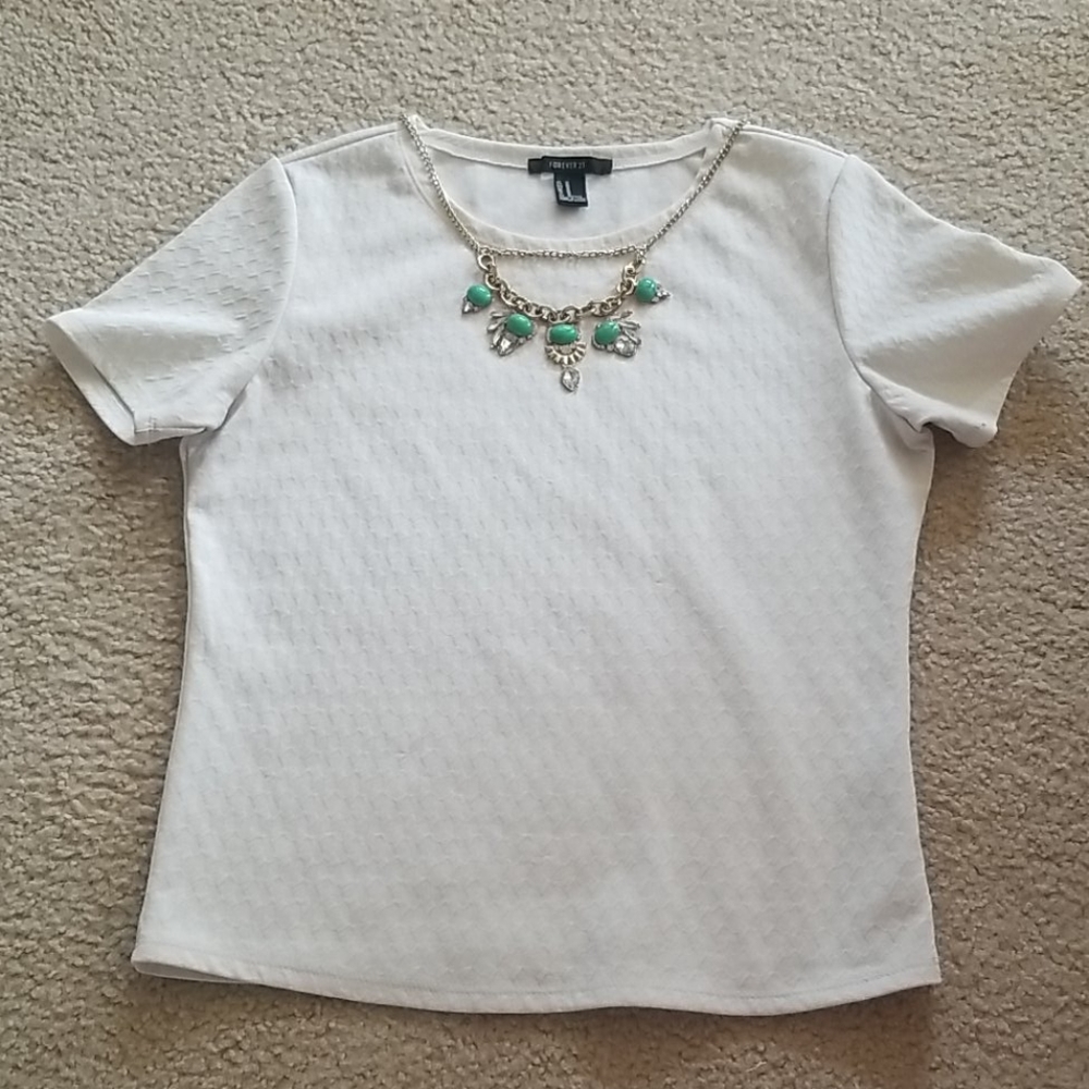 Houndstooth detail shirt